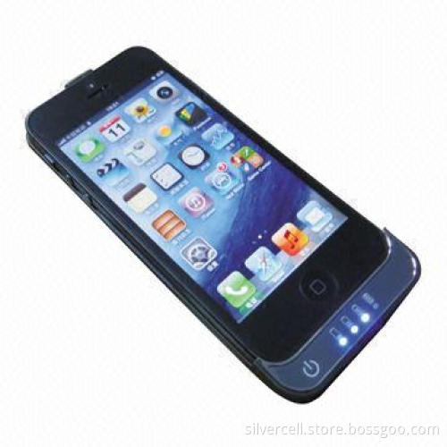 Backup Battery Case for iPhone 5 with 2,000mAh Capacity and 5V Voltage